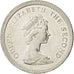 FALKLAND ISLANDS, 10 Pence, 1998, KM #5.2, MS(63), Copper-Nickel, 24.5, 6.42