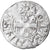 Moeda, França, Champagne, Thibaut II, Denarius, Provins, EF(40-45), Prata