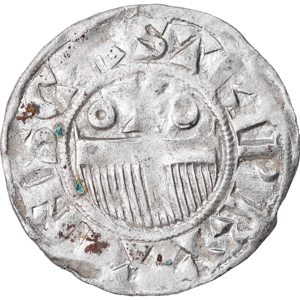 Coin, France, Champagne, Thibaut II, Denarius, Provins, EF(40-45), Silver