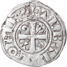 Coin, France, Champagne, Thibaut II, Denarius, Provins, EF(40-45), Silver