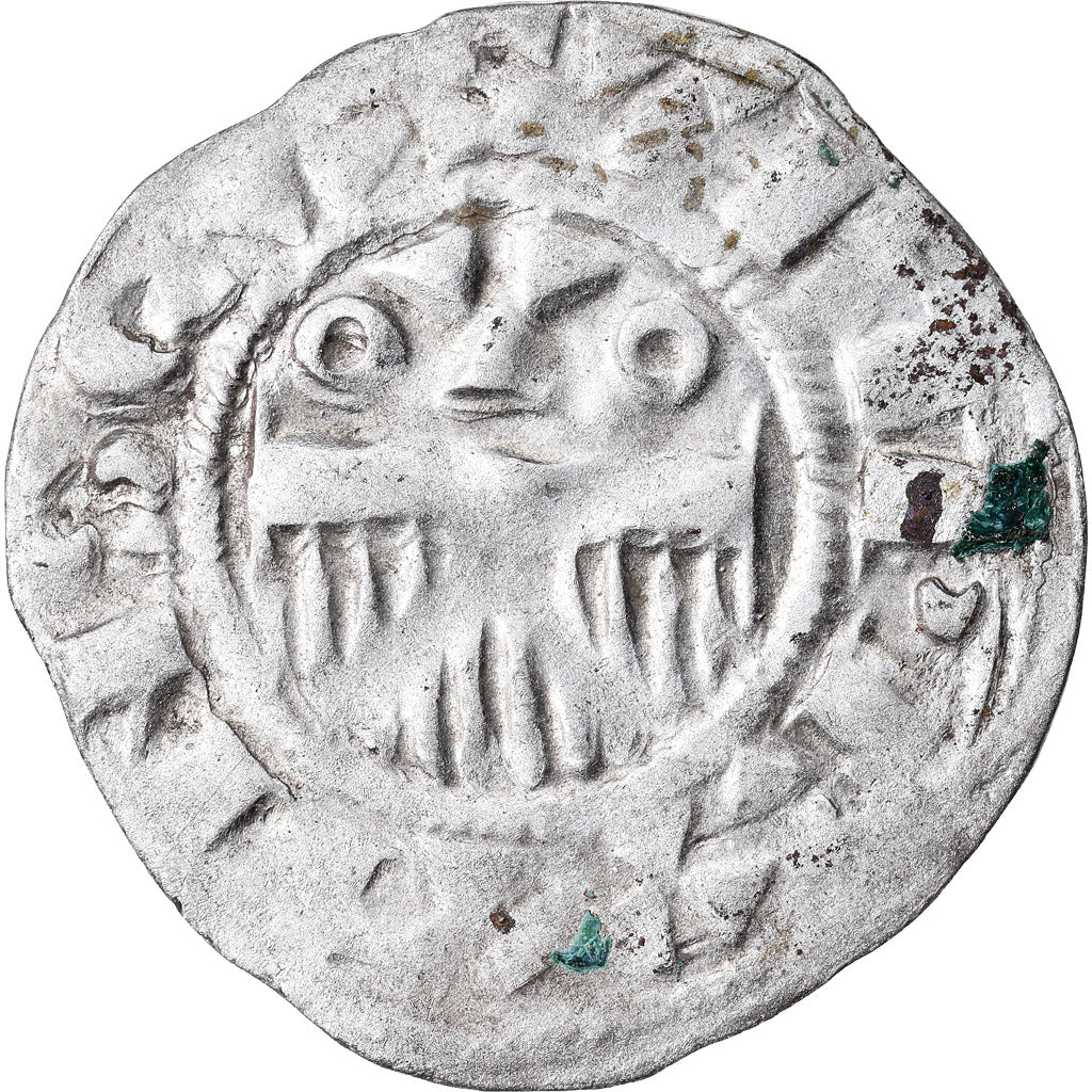 Coin, France, Champagne, Thibaut II, Denarius, Provins, EF(40-45), Silver
