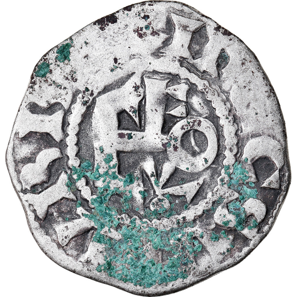 Coin, France, Anjou, Foulques V, Denarius, Angers, VF(30-35), Silver