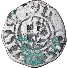 Coin, France, Anjou, Foulques V, Denarius, Angers, VF(30-35), Silver