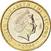 Moneta, Isole Falkland, Elizabeth II, 2 Pounds, 2004, SPL, Bi-metallico, KM:137