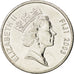 Coin, Fiji, Elizabeth II, 20 Cents, 2003, MS(63), Copper-nickel, KM:95