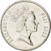 Coin, Fiji, Elizabeth II, 20 Cents, 2003, MS(63), Copper-nickel, KM:95