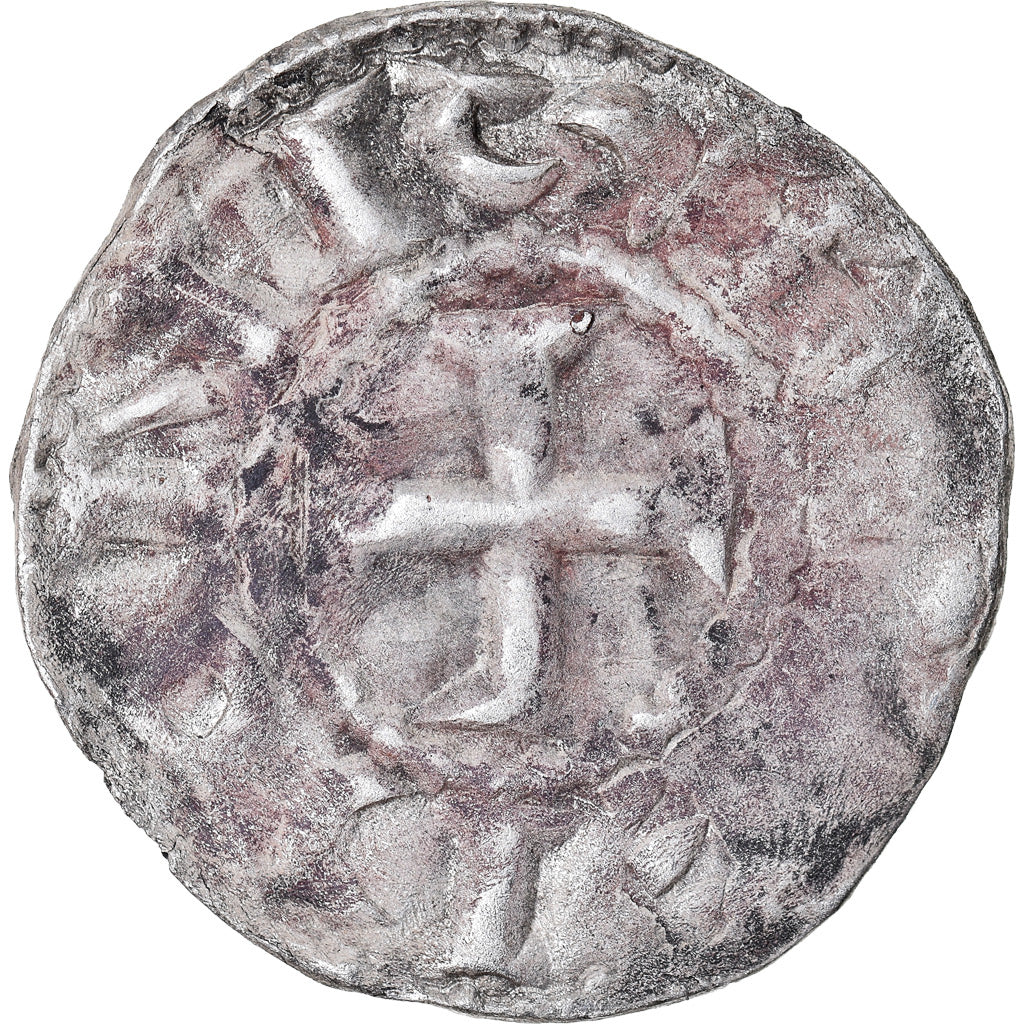 Monnaie, France, Bretagne, Conan III, Denier, Rennes, TB+, Argent, Boudeau:23