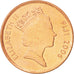 Coin, Fiji, Elizabeth II, Cent, 2006, Ottawa, MS(63), Copper Plated Steel