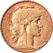 Coin, France, Marianne, 20 Francs, 1902, Paris, AU(55-58), Gold, KM:847