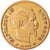 Moneda, Francia, Napoleon III, Napoléon III, 10 Francs, 1857, Paris, BC+, Oro