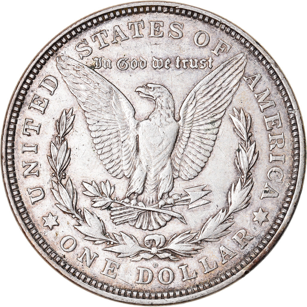 Coin, United States, Morgan Dollar, Dollar, 1921, U.S. Mint, Denver, AU(50-53)