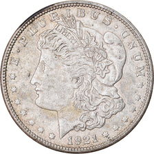 Coin, United States, Morgan Dollar, Dollar, 1921, U.S. Mint, Philadelphia