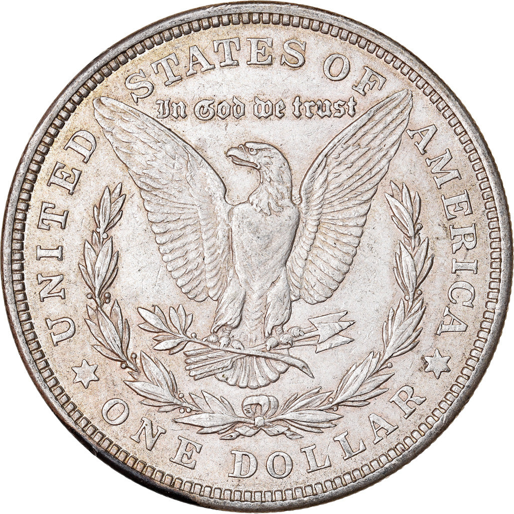 Coin, United States, Morgan Dollar, Dollar, 1921, U.S. Mint, Philadelphia