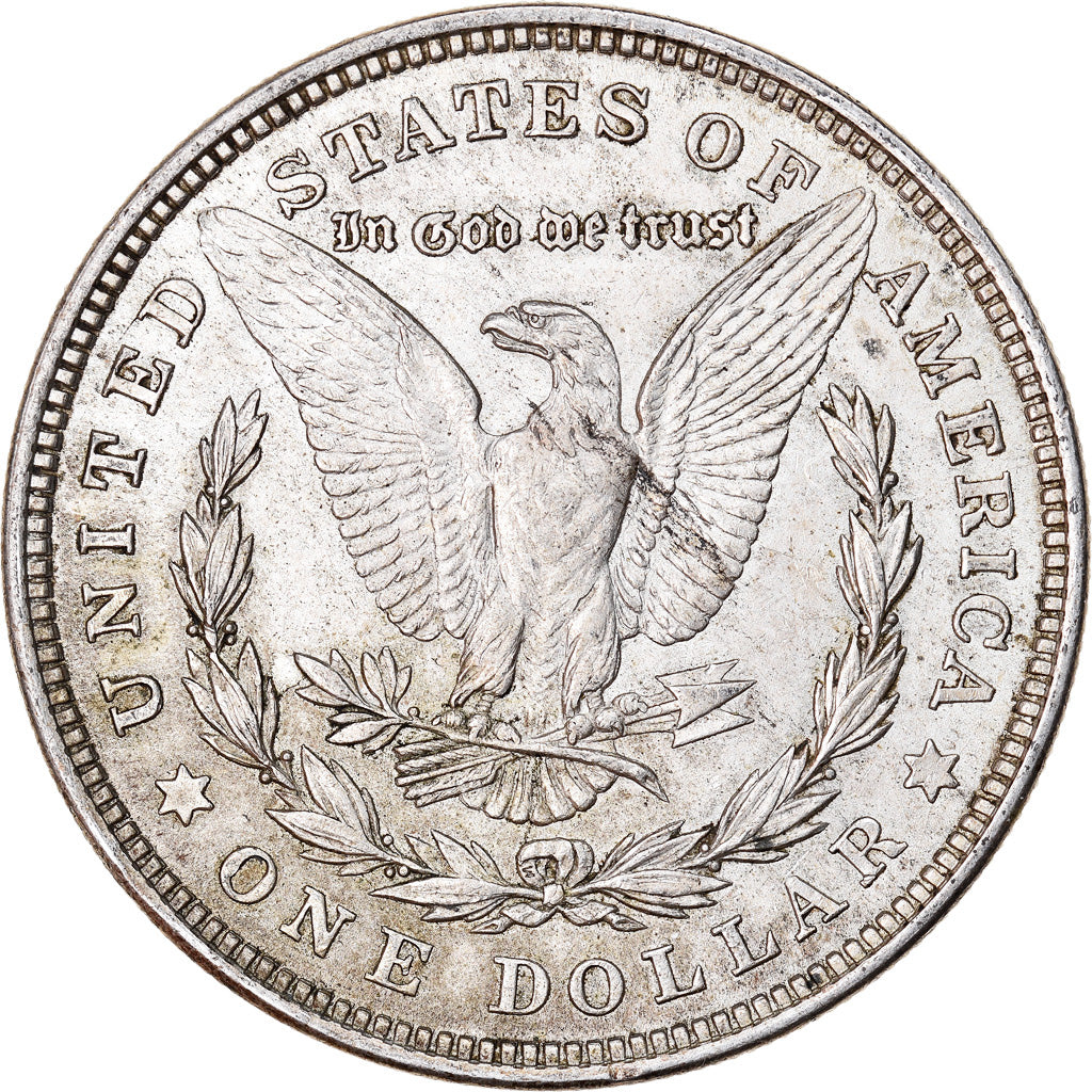 Coin, United States, Morgan Dollar, Dollar, 1921, U.S. Mint, Philadelphia