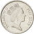 Moneta, Fiji, Elizabeth II, 10 Cents, 2009, MS(63), Nickel platerowany stalą
