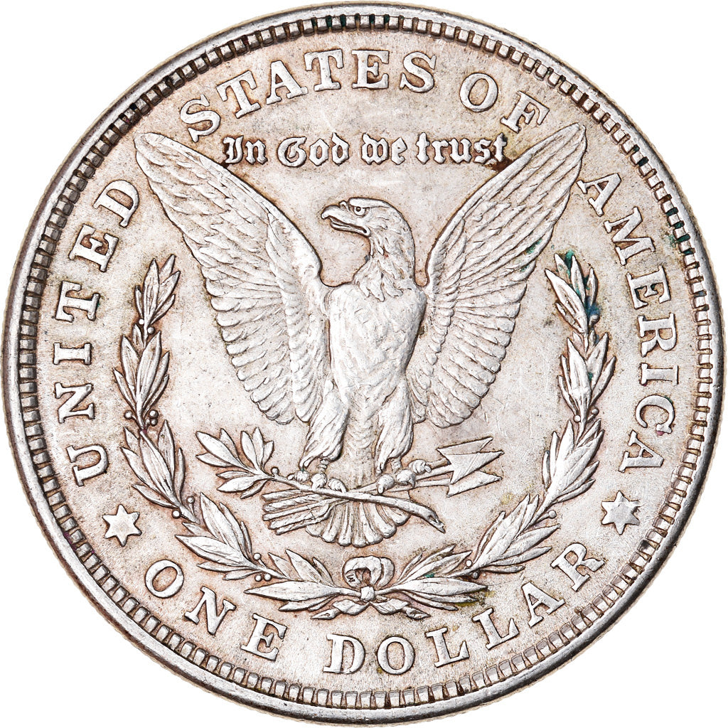 Coin, United States, Morgan Dollar, Dollar, 1921, U.S. Mint, Philadelphia