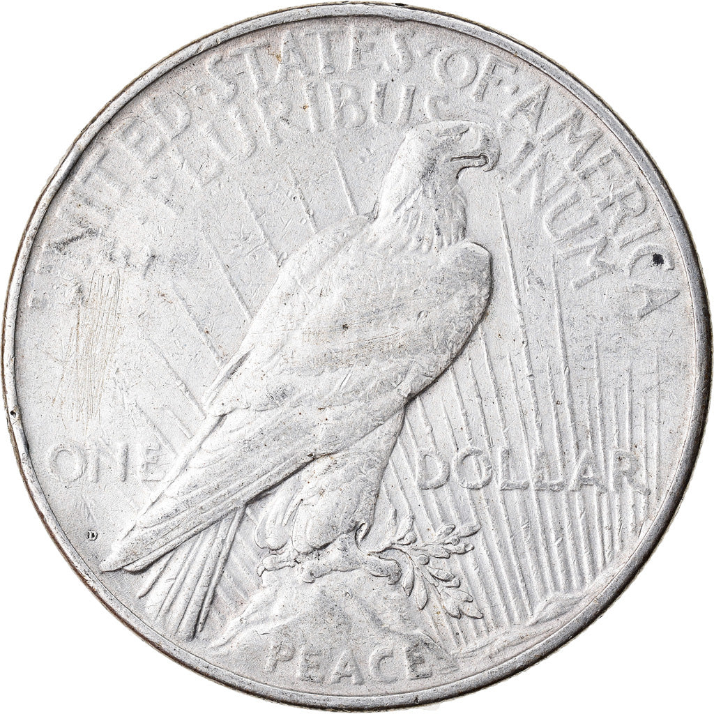 Moneda, Estados Unidos, Peace Dollar, Dollar, 1923, U.S. Mint, Denver, BC+