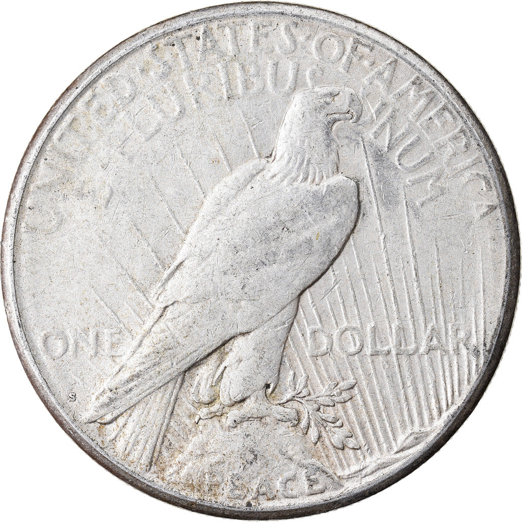Coin, United States, Peace Dollar, Dollar, 1923, U.S. Mint, San Francisco