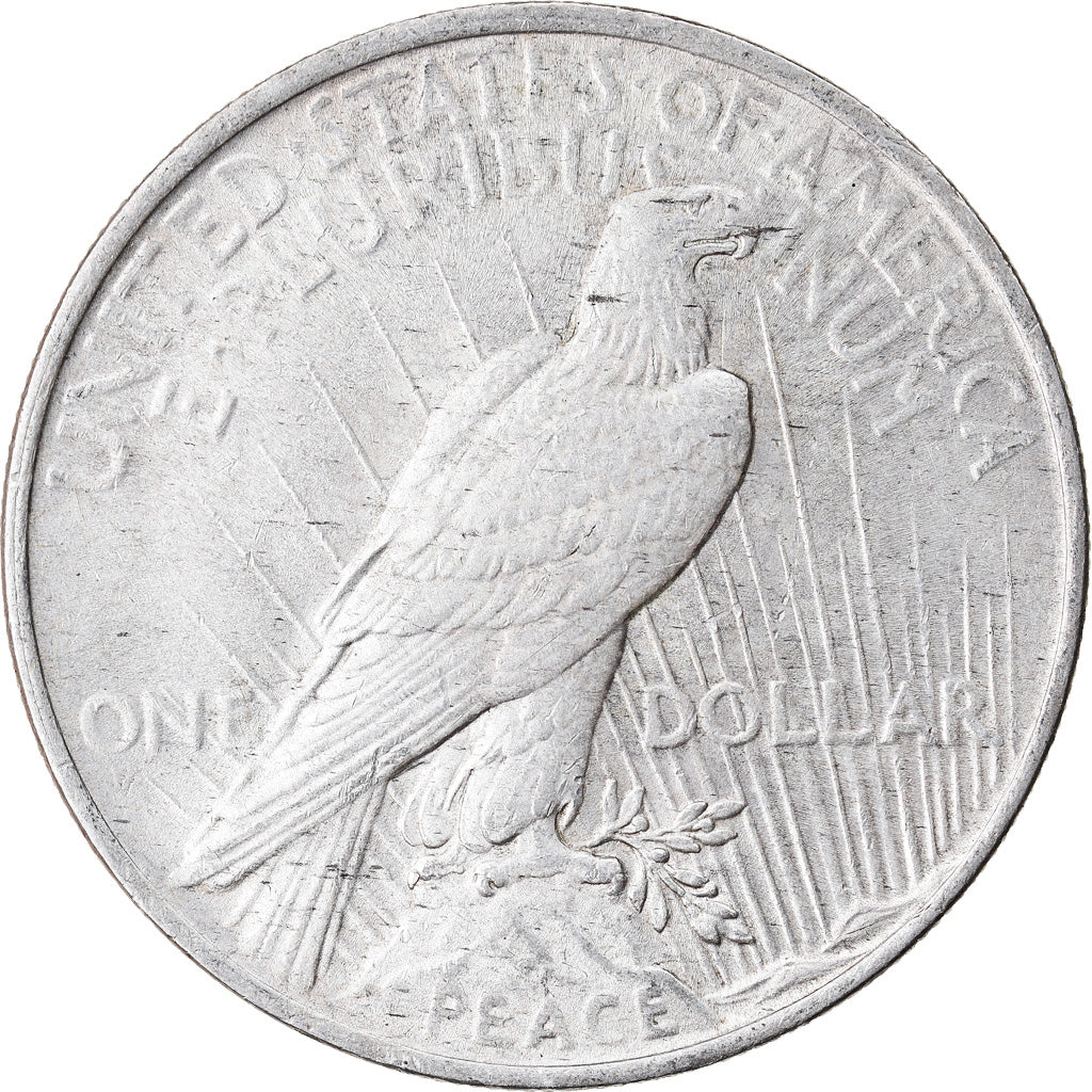 Coin, United States, Peace Dollar, Dollar, 1923, U.S. Mint, Philadelphia