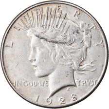 Coin, United States, Peace Dollar, Dollar, 1928, U.S. Mint, San Francisco