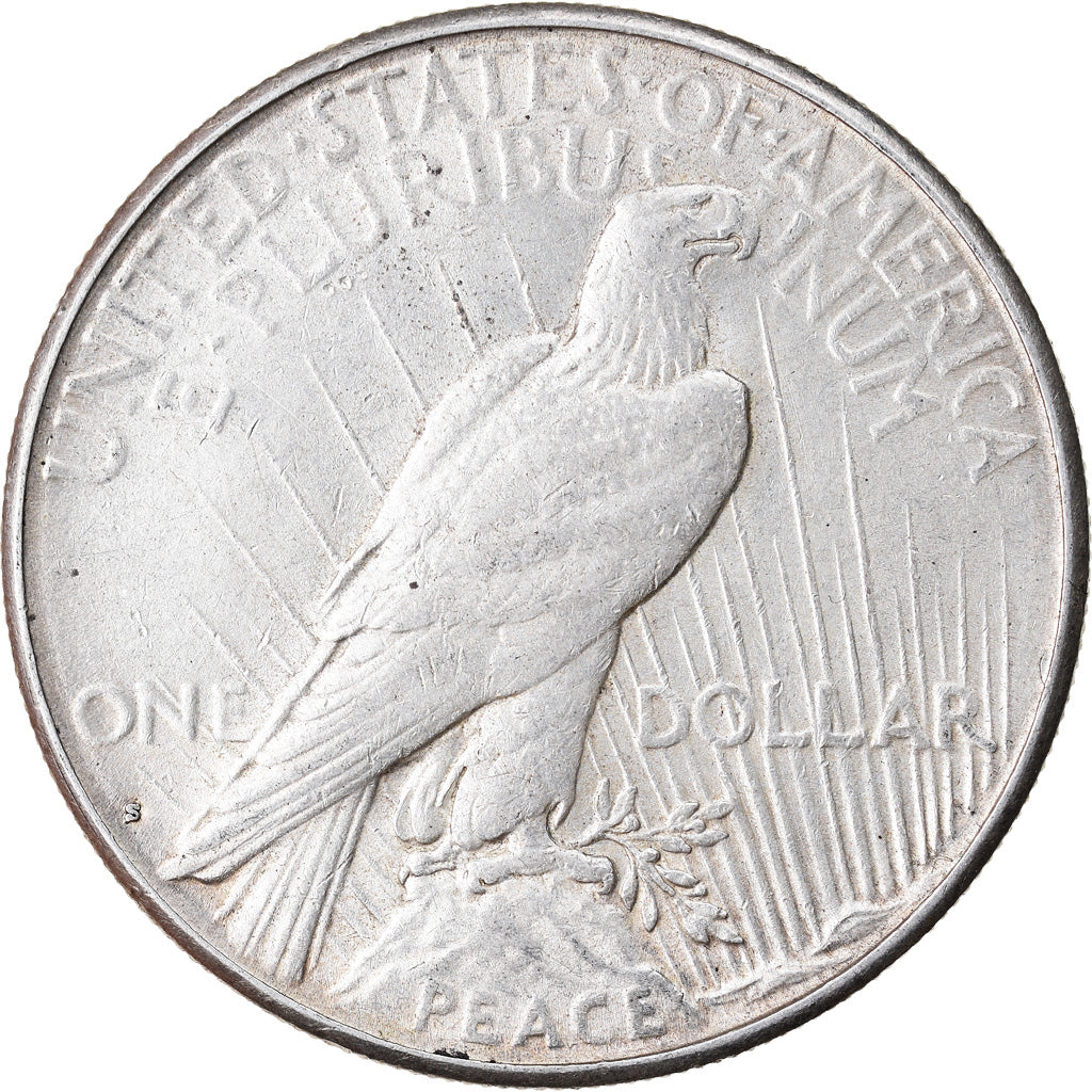 Coin, United States, Peace Dollar, Dollar, 1928, U.S. Mint, San Francisco