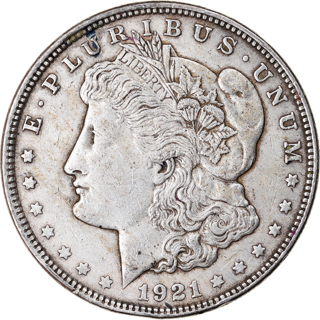 Münze, Vereinigte Staaten, Morgan Dollar, Dollar, 1921, U.S. Mint