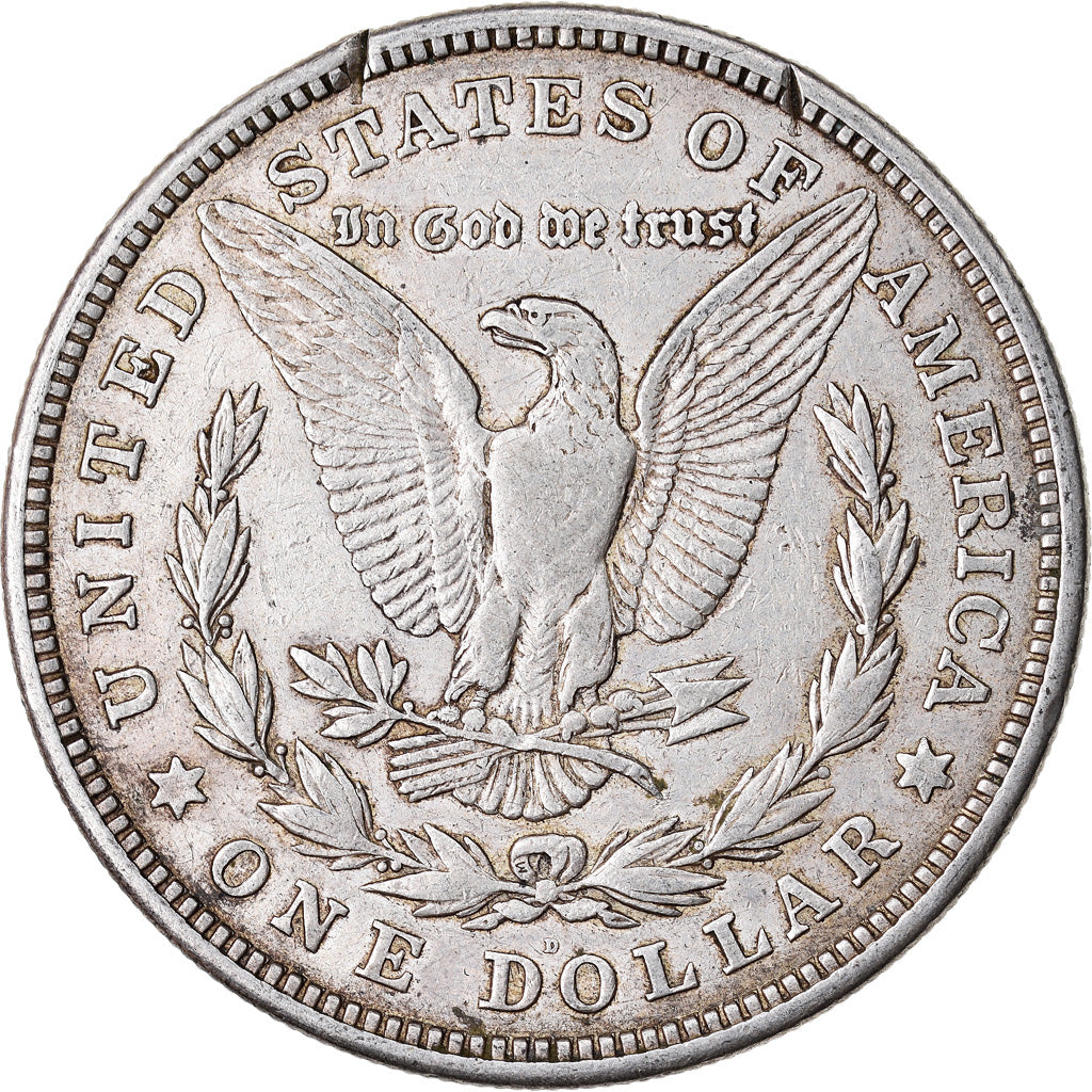 Coin, United States, Morgan Dollar, Dollar, 1921, U.S. Mint, Denver, EF(40-45)