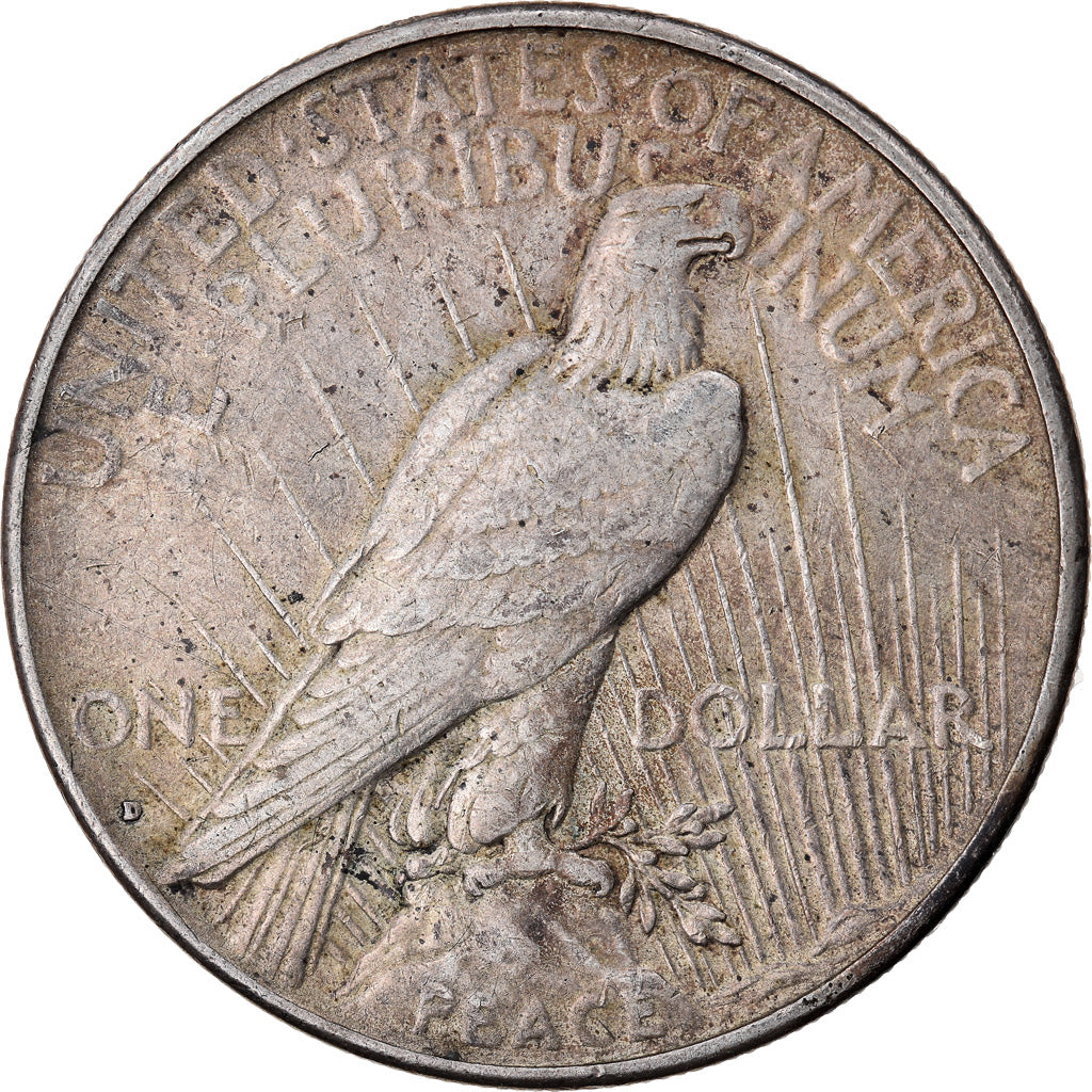 Coin, United States, Peace Dollar, Dollar, 1934, U.S. Mint, Denver, EF(40-45)