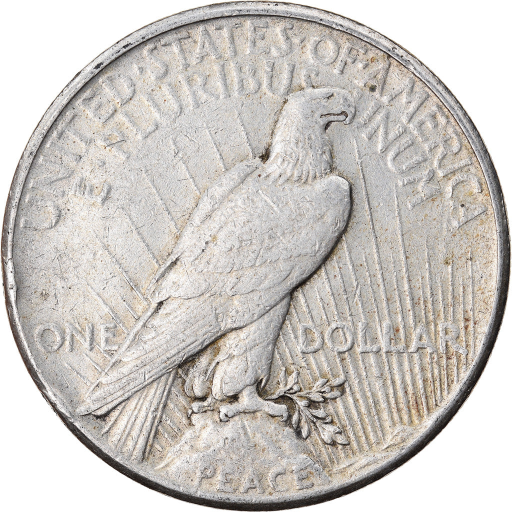 Coin, United States, Peace Dollar, Dollar, 1925, U.S. Mint, Philadelphia