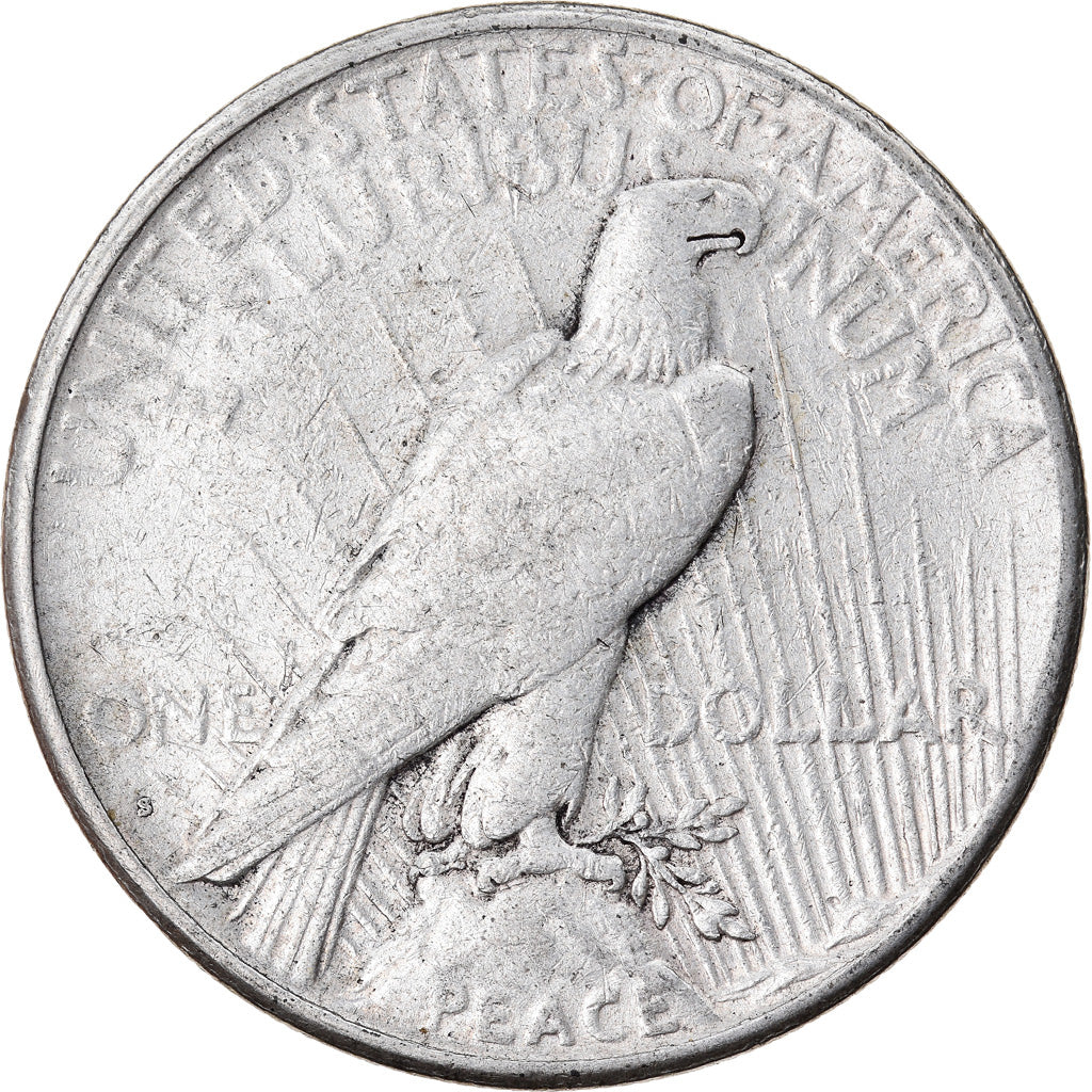 Coin, United States, Peace Dollar, Dollar, 1925, U.S. Mint, San Francisco