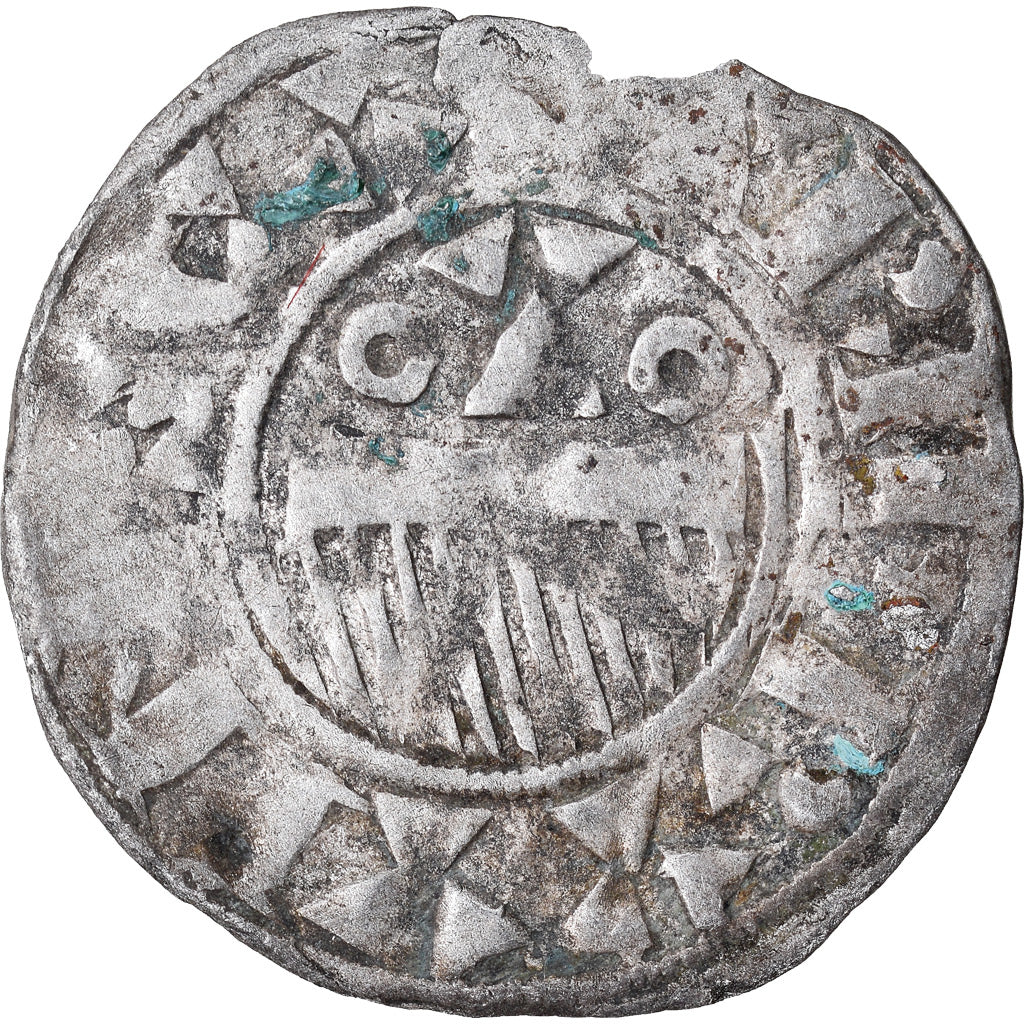 Coin, France, Champagne, Thibaut II, Denarius, Provins, VF(30-35), Silver