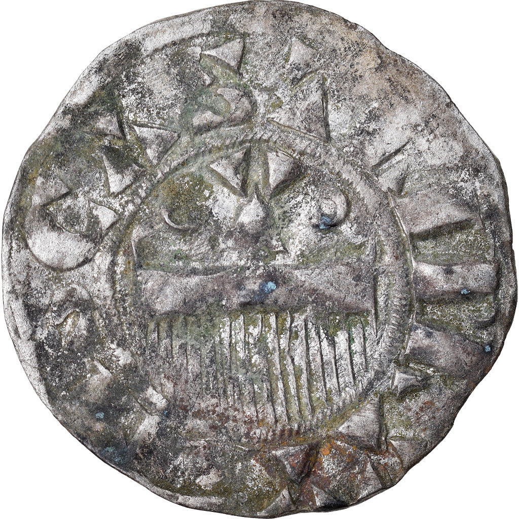 Coin, France, Champagne, Thibaut II, Denarius, Provins, VF(30-35), Silver