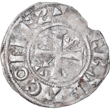 Coin, France, Champagne, Thibaut II, Denarius, Provins, VF(30-35), Silver