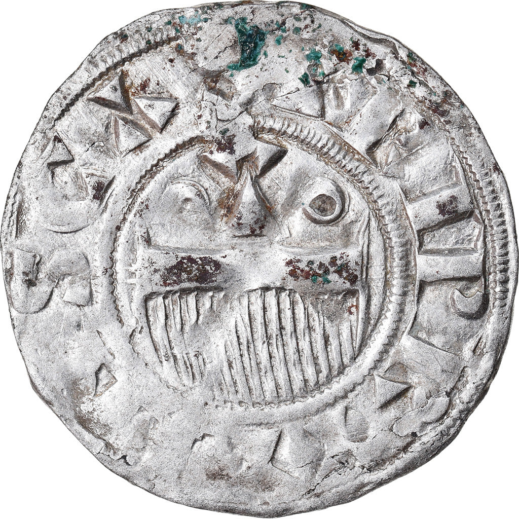 Coin, France, Champagne, Thibaut II, Denarius, Provins, EF(40-45), Silver