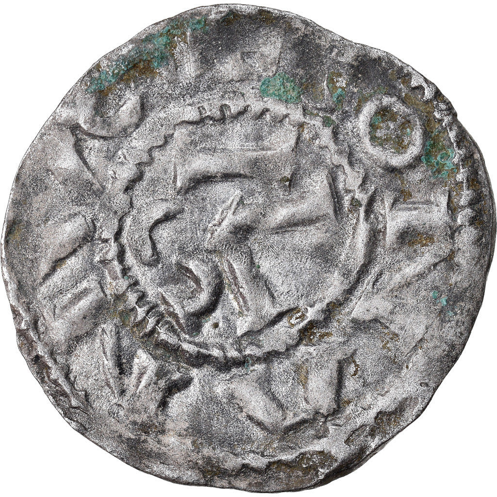 Coin, France, Bretagne, Conan III, Denarius, Rennes, EF(40-45), Silver