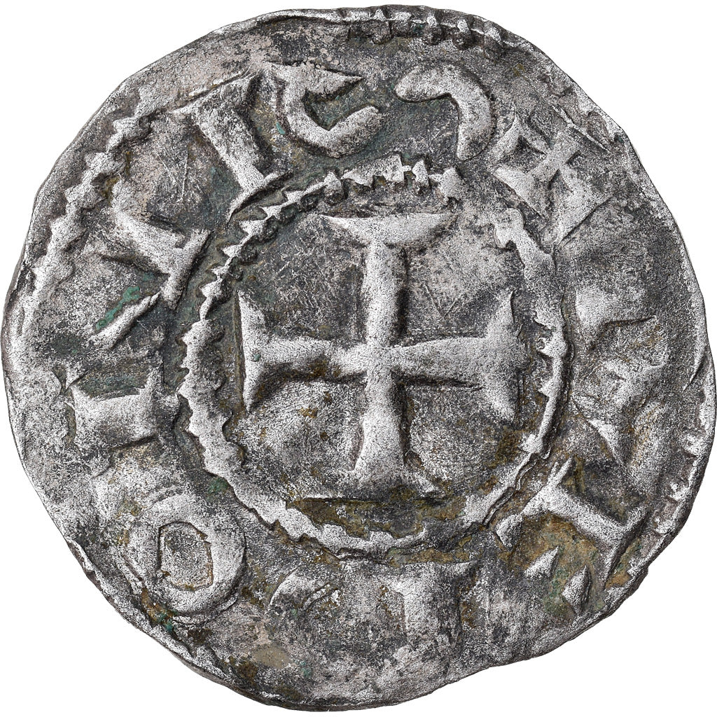 Coin, France, Bretagne, Conan III, Denarius, Rennes, EF(40-45), Silver
