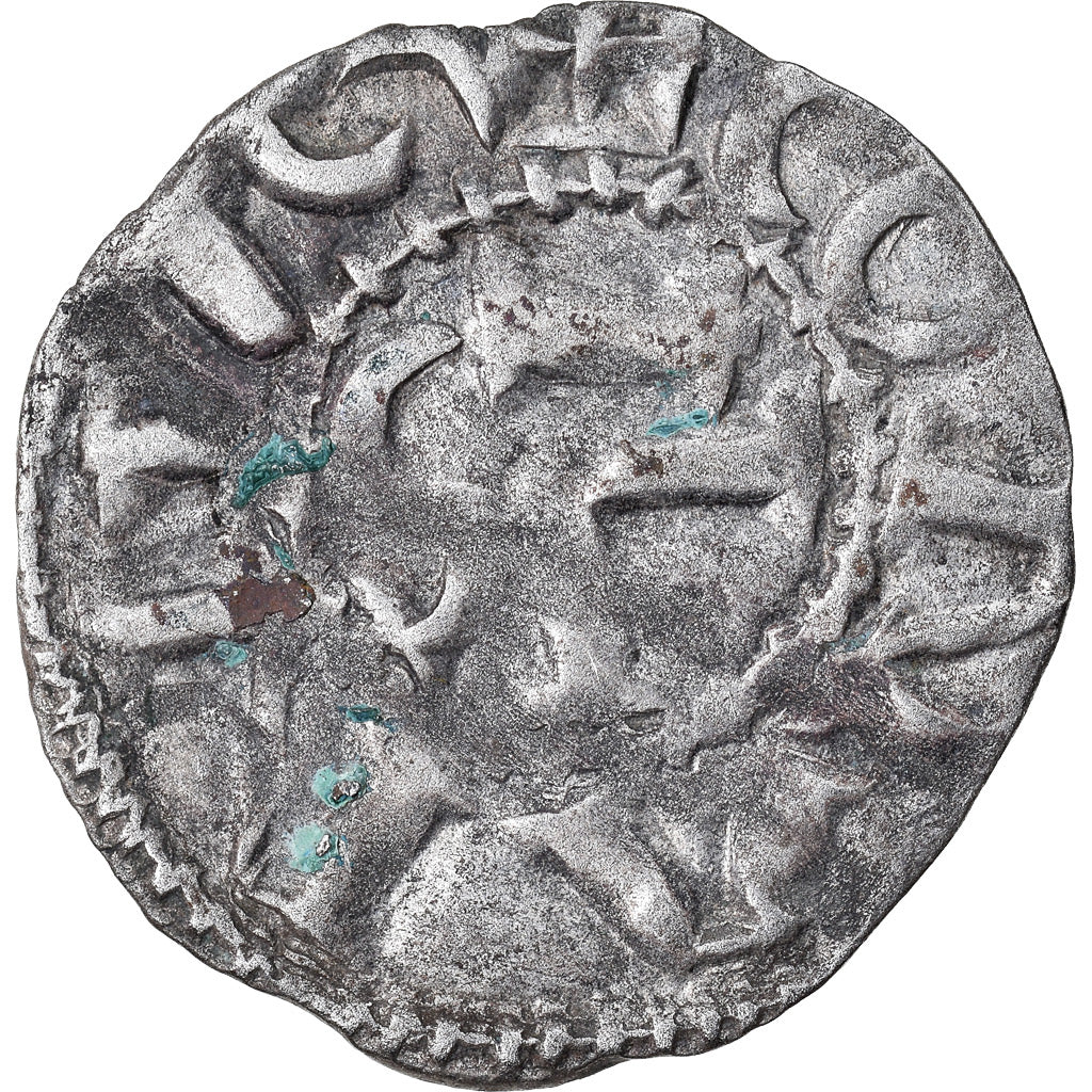 Moneta, Francja, Bretagne, Conan III, Denarius, Rennes, VF(30-35), Srebro