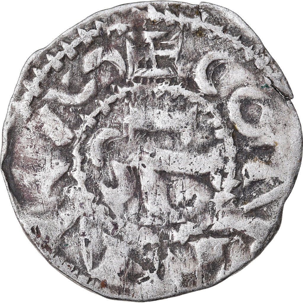 Moneta, Francja, Bretagne, Conan III, Denarius, Rennes, VF(30-35), Srebro