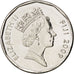 Coin, Fiji, Elizabeth II, 50 Cents, 2009, MS(63), Nickel plated steel, KM:122
