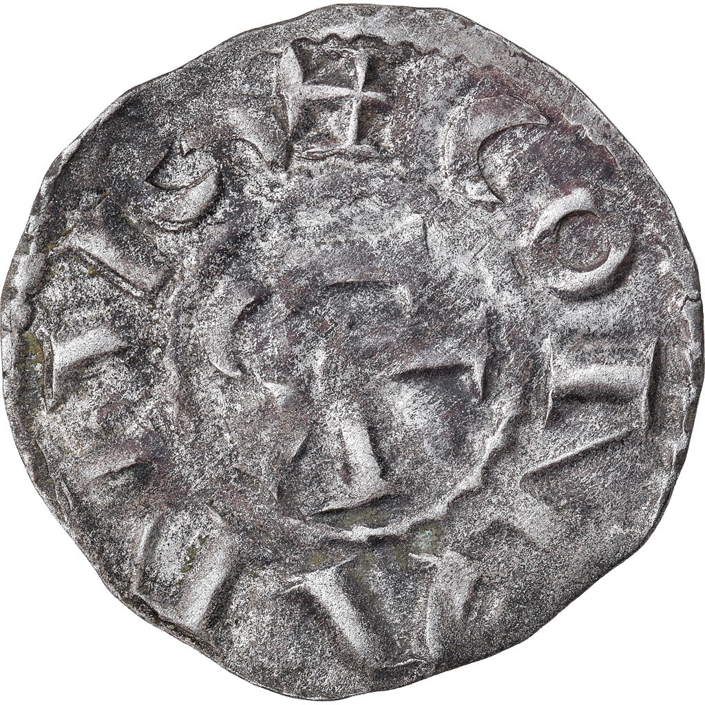 Coin, France, Bretagne, Conan III, Denarius, Rennes, EF(40-45), Silver