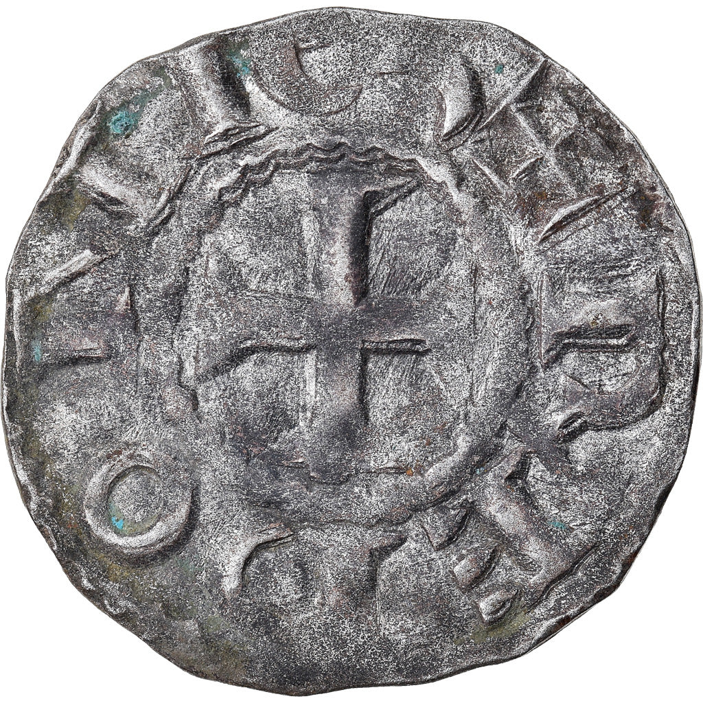 Coin, France, Bretagne, Conan III, Denarius, Rennes, EF(40-45), Silver