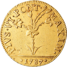 Moneta, DEPARTAMENTY WŁOSKIE, PAPAL STATES-BOLOGNA, Pius VI (Sestus), Doppia