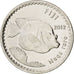 FIJI, 5 Cents, 2012, Royal Canadian Mint, KM #332, MS(63), Nickel Plated Steel,.