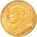 Coin, Switzerland, 20 Francs, 1913, Bern, MS(60-62), Gold, KM:35.1
