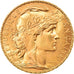Moneta, Francia, Marianne, 20 Francs, 1907, SPL, Oro, KM:857, Gadoury:1064a