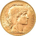 Coin, France, Marianne, 20 Francs, 1908, Paris, MS(63), Gold, KM:857