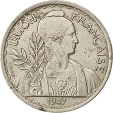 Indocina francese, Piastre, 1947, BB, Rame-nichel, KM:32.2, Lecompte:320