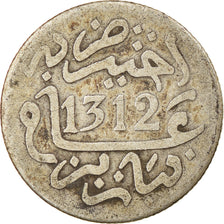 Coin, Morocco, Moulay al-Hasan I, 1/2 Dirham, 1894 (1312), Paris, VF(20-25)