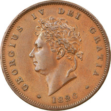 Coin, Great Britain, George IV, Penny, 1826, London, AU(55-58), Copper, KM:693