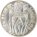 Munten, Frankrijk, Charlemagne, 100 Francs, 1990, Pessac, ESSAI, UNC-, Zilver